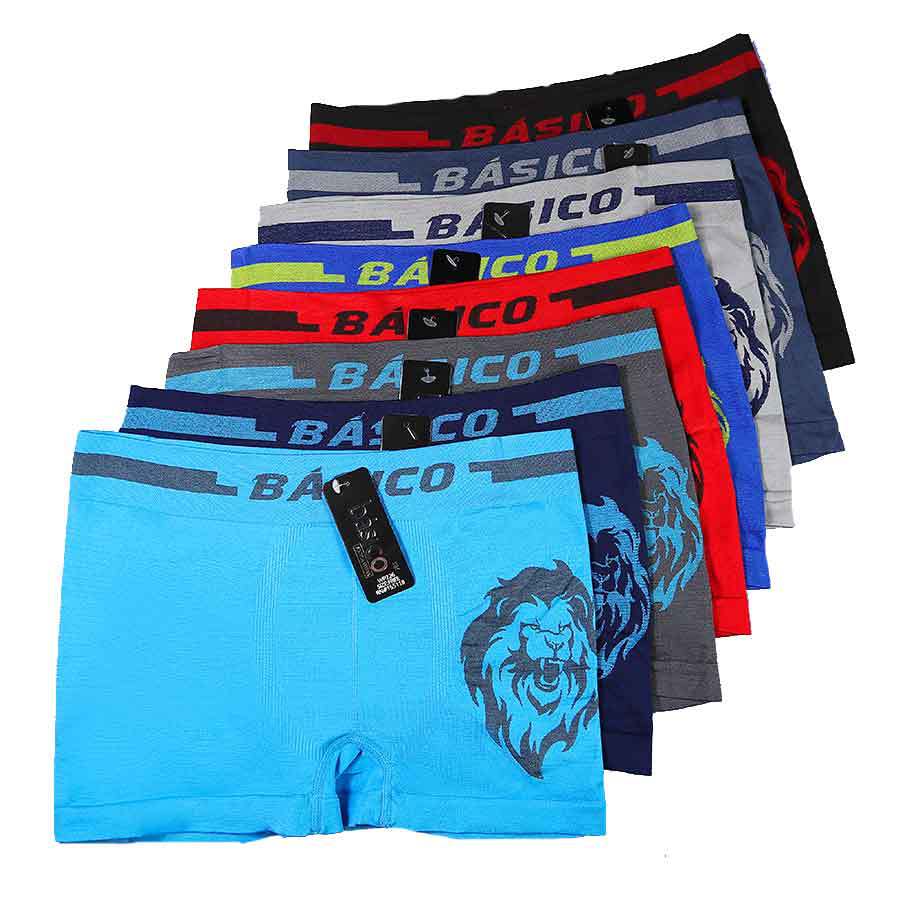 8 ropa interior de hombre de ocio al aire libre de deportes de todo color, ropa interior bóxer suave y transpirable de poliéster sin costuras de alta elasticidad