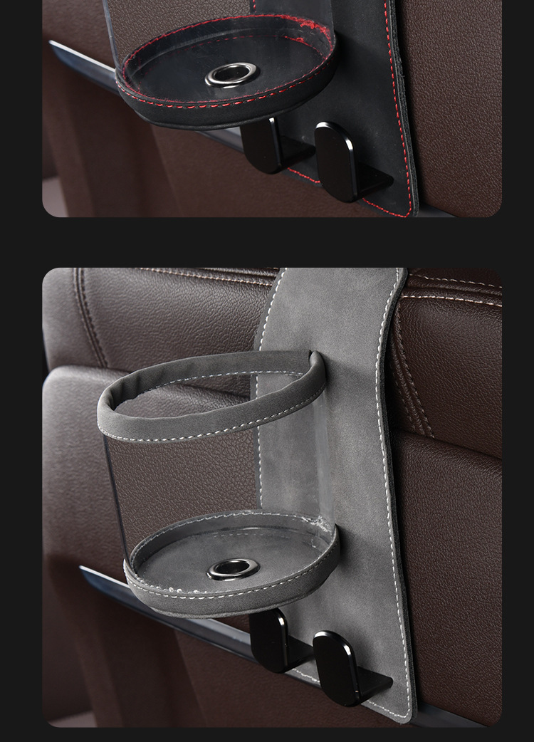 Car Hook Storage Box Seat Back Bottle Drink Cup Holder Organizer Storage Box Hook Double Hook Cup Holder for Car
