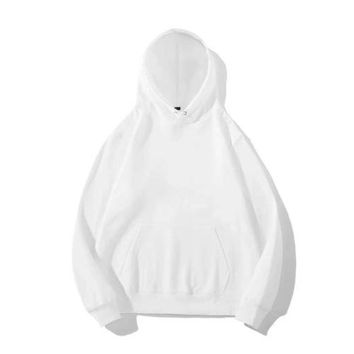 Men's Winter Spring Warm Fleece Hooded Sweatshirt 360g Pure Cotton Cozy Oversized Jacket with Hood for Couples