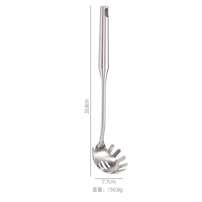 ステンレスの中空の柄の調理器具の鍋のシャベルの家庭用の鍋にくっつかないで野菜のシャベルの調理器具のセットの魚のシャベルのスプーンを炒めます。|undefined