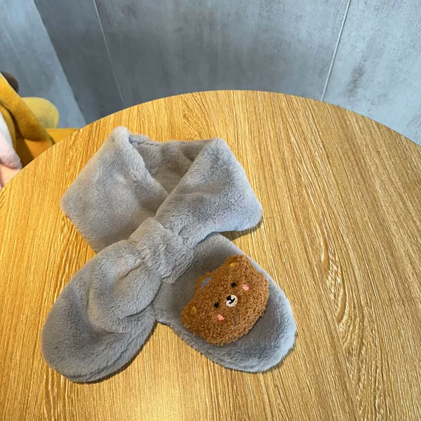 Gray cake bear