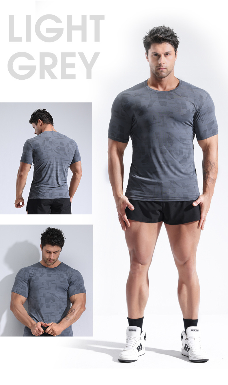Nylon Ice Silk Running T-Shirt Image 4