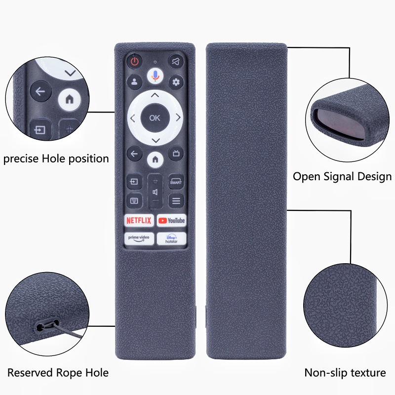 Aplicable para el control remoto de comercio exterior original de Acer, cubierta de silicona, protector anti-caída, protector luminoso