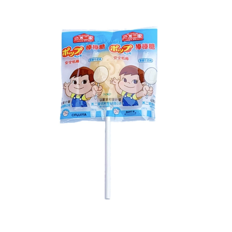 Неизвестный бренд Lollipops с разными вкусами, палочки из бумаги, фруктовое ирисное конфеты, свадебные конфеты, товары на новый год, опт