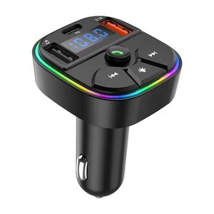C19 Avtomobil İkili USB Şarj Cihazı, Type-C Port, Bluetooth MP3, Hands-Free Zəng