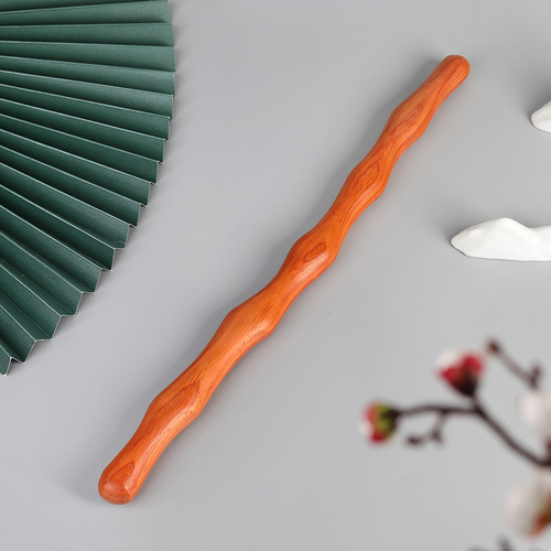 Rosewood rolling stick, household scraping stick, universal tendon stick, exercise stick, solid wood meridian dredging and back knocking