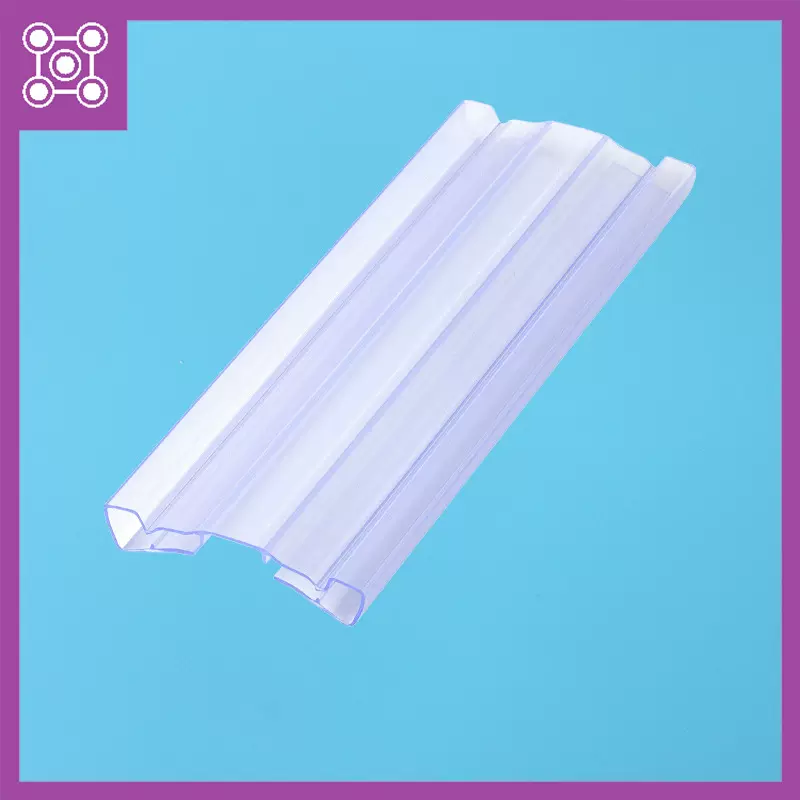 PC刀套高透明挤塑塑料型材异型材厂家软挤出刀片保护套密封防护