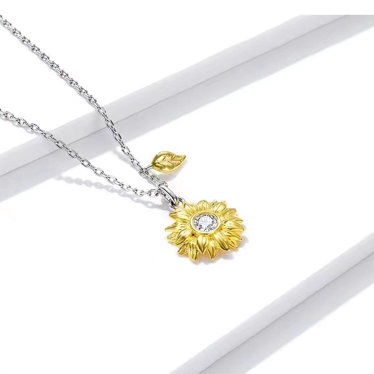 Sunflower Necklace Image 1