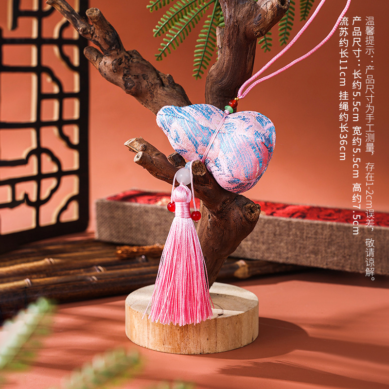古风葫芦香囊刺绣挂件平安祈福挂件香包节日活动礼品车载挂香包|undefined