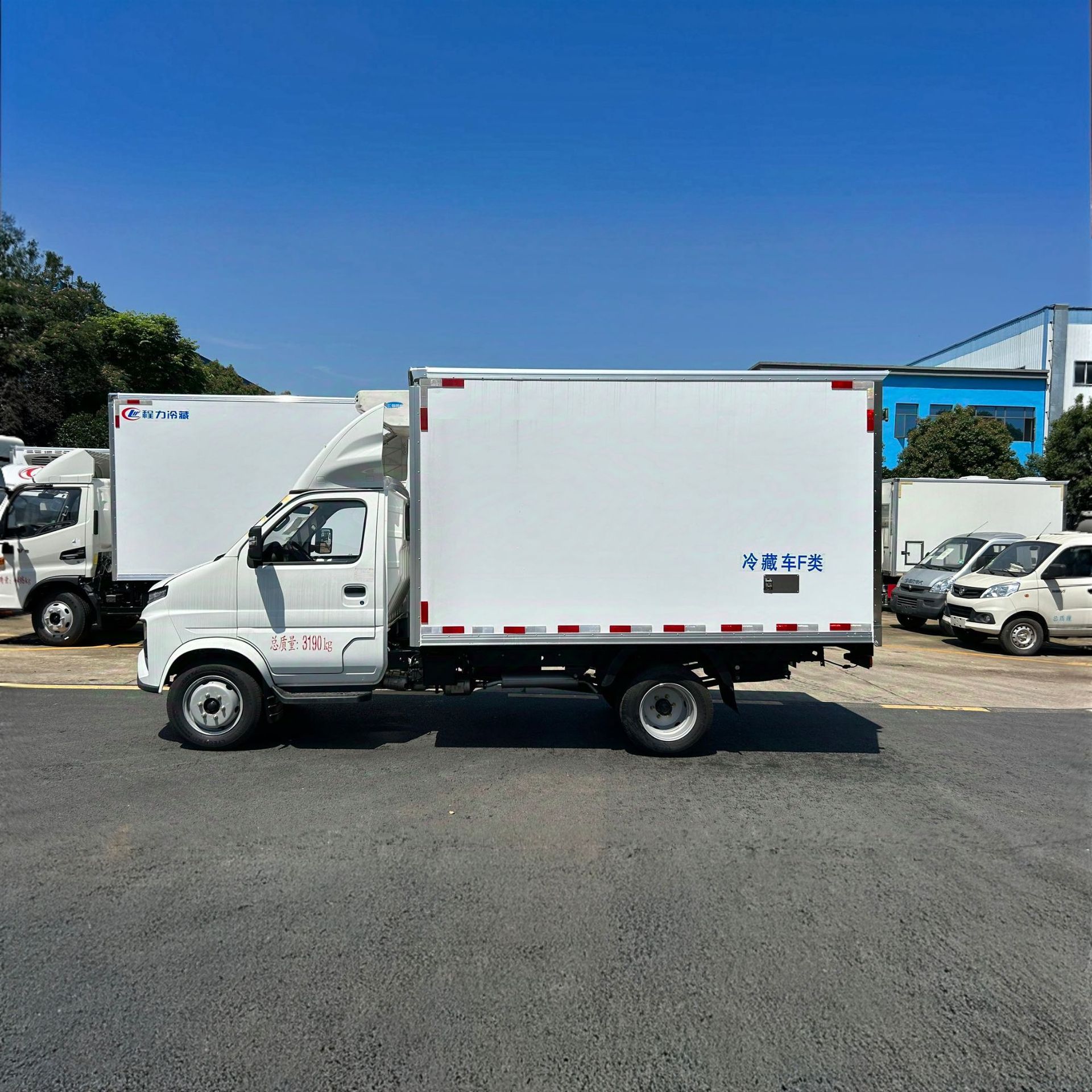 开瑞X3纯电动冷藏车，小型冷藏保温车 冻货食品果蔬保鲜运输车