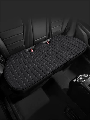 Seat cushion, seat cover — Cross-Border Best-Selling Car Seat Cushion, Universal - diamond-grid-rear-row-volcano-black