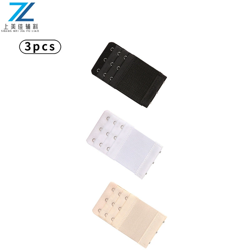 [Трансграничный комбинированный набор] 3pcs эластичные три ряда три пряжки из нержавеющей стали с удлинением пряжки с удлинением