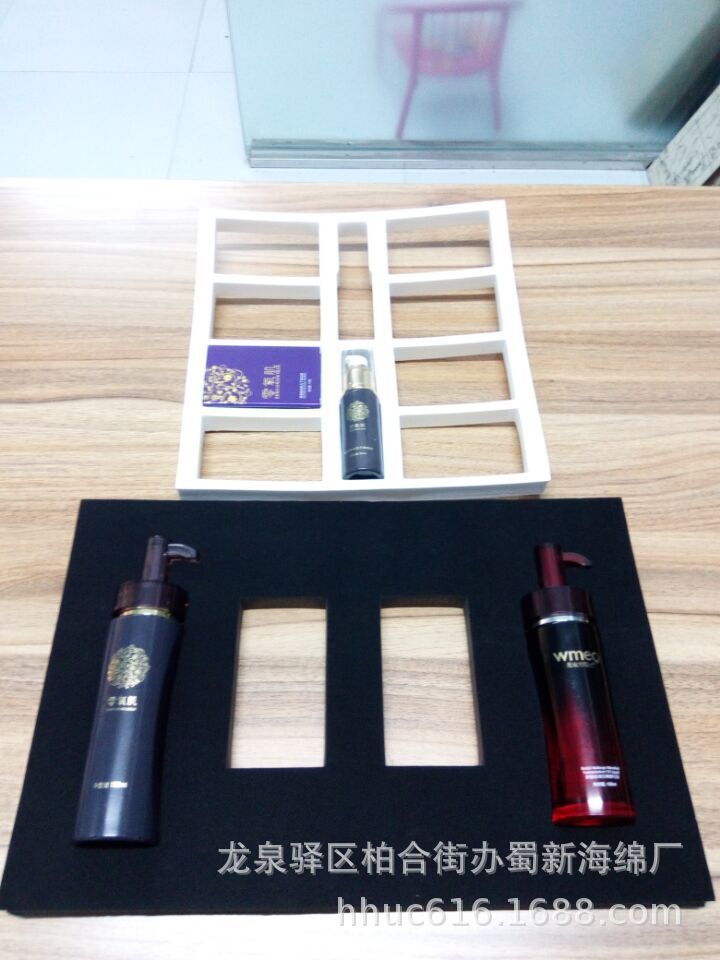 厂家供应化妆品内衬包装泡沫/化妆品内衬包装海绵/化妆品泡棉