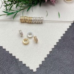 セパレータージルコン手作り diy14k クリスタルブレスレットブレスレットオリジナルジュエリーアクセサリーダイヤモンド高色保持ビーズ