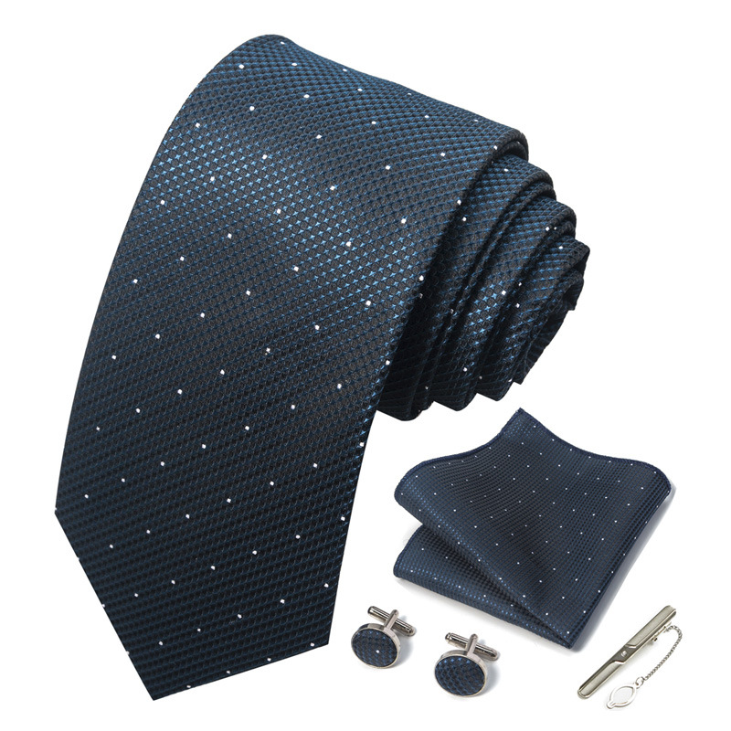 Coffret cadeau de couleur nette pour hommes, 1200 aiguilles, ensemble de robe d'affaires de groupe, cravate de mariage, usine_voghion.com