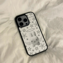 星星兔子适用苹果16手机壳13保护壳iPhone 15趣味14卡通12软11