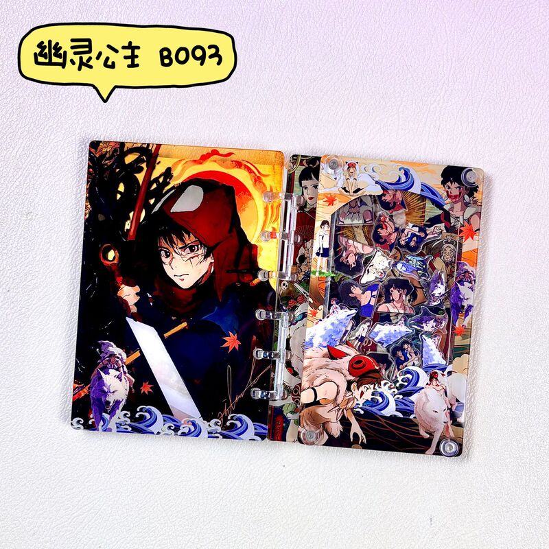 日本の漫画 A7 ルーズリーフノートブックかわいいガーリーハート高価値アニメ学生アクリル|undefined