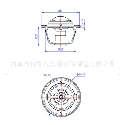 Thermostat for Cummins 3.8