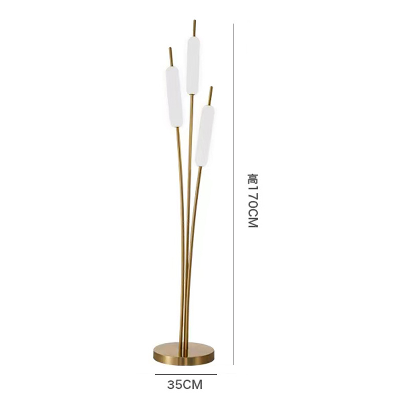 Lámpara de pie nórdica minimalista para sala y hotel, diseño moderno de alta gama