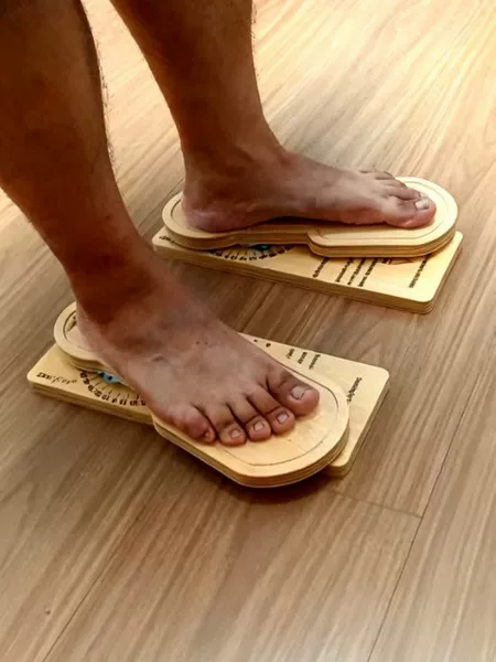 Pilates Foot Rotation Trainer, Hip Measurement Device, Hip Joint External Rotation and Internal Rotation Angle Measurement