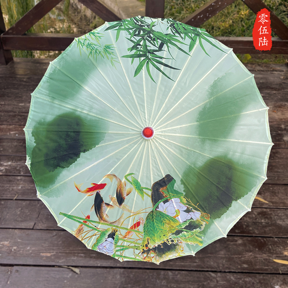 Paraguas de estilo antiguo paraguas de papel de aceite Hanfu lámpara de paraguas decorativa al aire libre de las mujeres paraguas de baile de estilo antiguo paraguas de techo paraguas decorativo clásico estilo chino