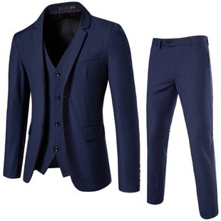 2025 cross-border men's new business fashion casual suit suit wedding best man clothing performance clothing can be sold separately
