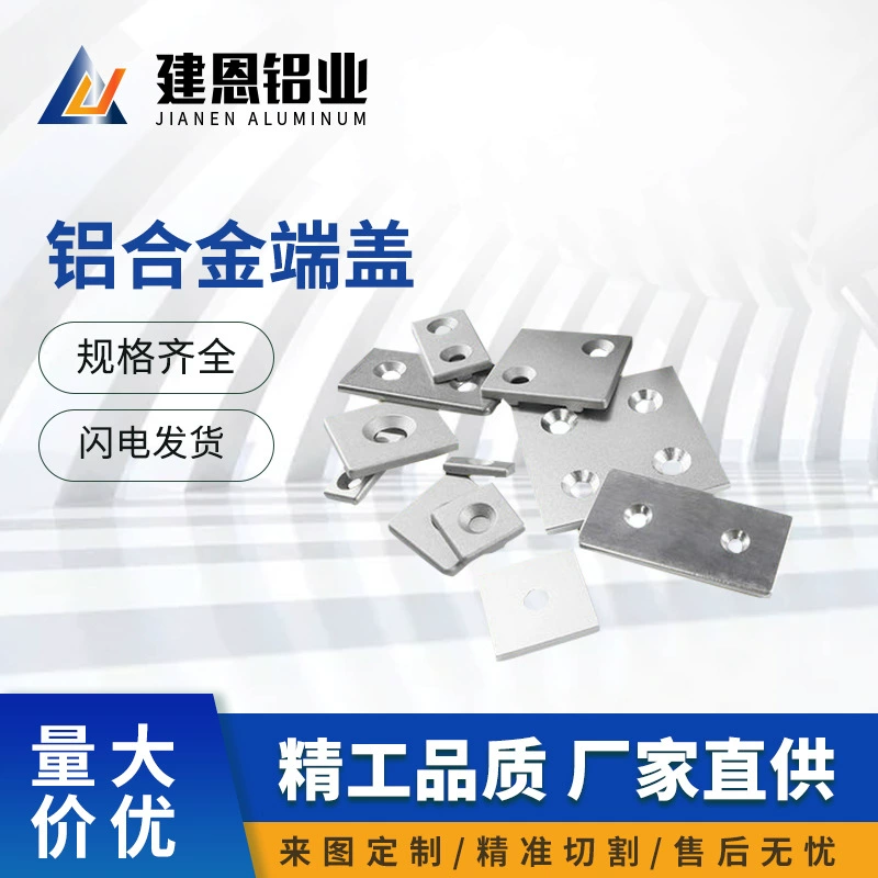Алюминиевый профиль Металлическая торцевая крышка 20203030404060608080 Концевая крышка из цинкового сплава