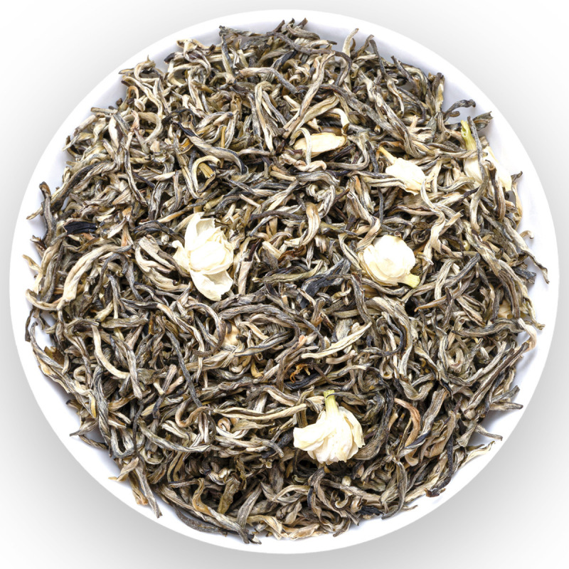 ジャスミン茶 2025 新茶 ジャスミン茶 濃い味茶 水出し茶 雪のつぼみ 小さな白いつぼみ ドラゴンボール 白翡翠カタツムリ|undefined