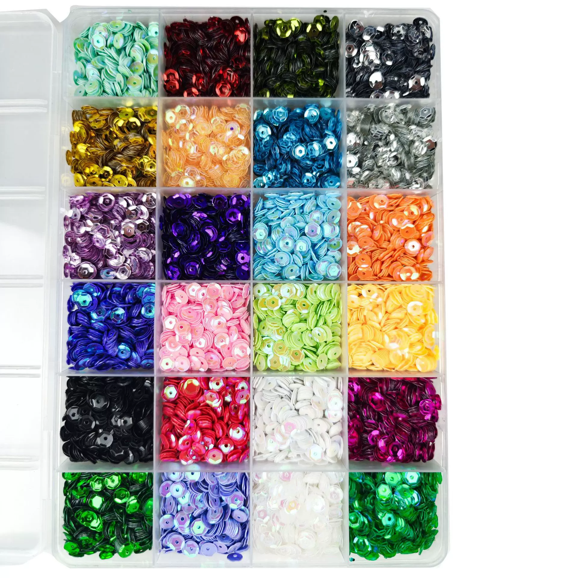 鱼鳞亮片服装辅料配件婚纱礼服舞蹈服绣花箱包DIY珠材料跨境热卖