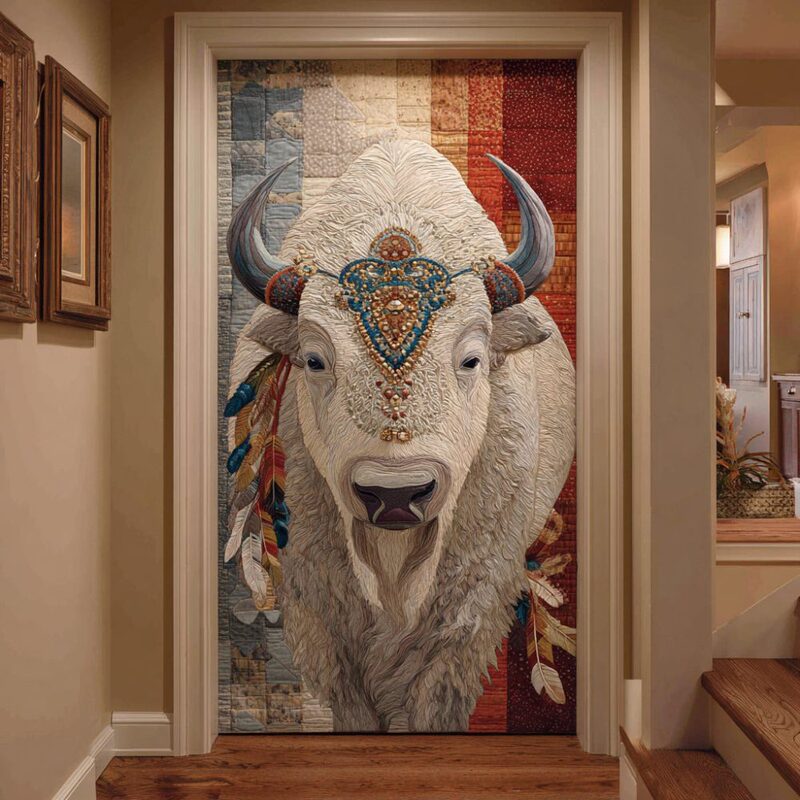 Cross-Border Foreign Trade Goat Art Quilted Door Curtains Home Decoration Door Curtains Digital Printing Source Manufacturer Wholesale Cross-Border Foreign Trade Goat Art Quilted Door Curtains Home Decoration Door Curtains Digital Printing Source Manufacturer Wholesale