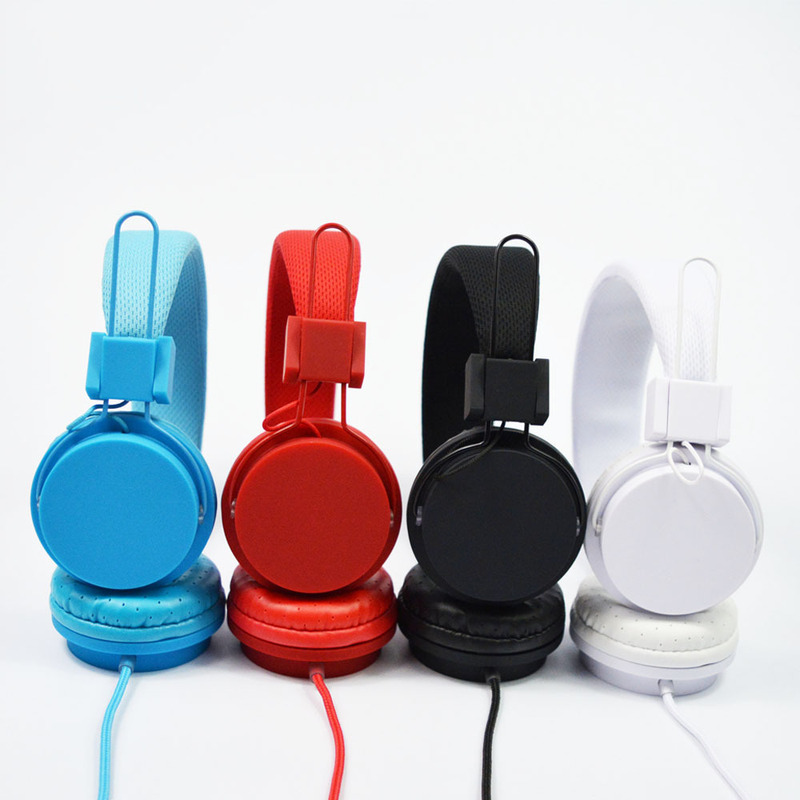 Head-Mounted Mp3 Over-Ear Headphones with Flat and Circumaural Design, Wired Earphones for Foreign Trade Supply Orders