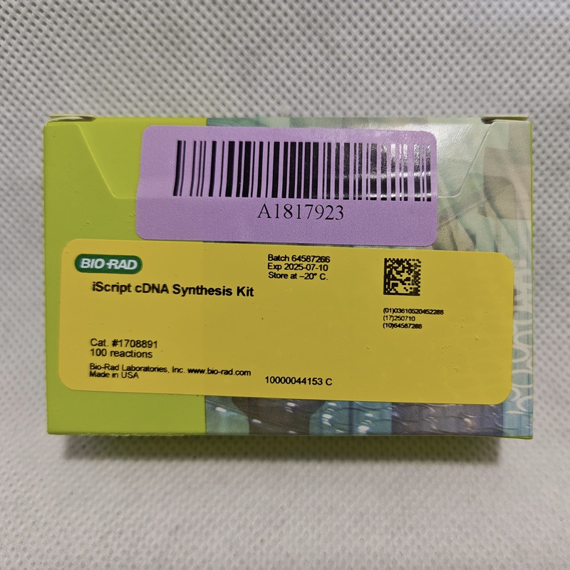 Bio-Rad 1708891  iScript™ cDNA 合成试剂盒 100个/盒