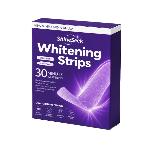 Second-generation PAP+ Purple Whitening Dry Strips: a dry-apply design that keeps your hands clean and leaves no residue