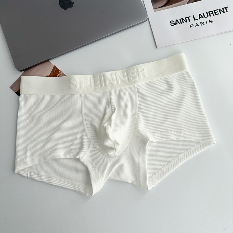 Nuevos pantalones cortos de cuadrangular de algodón de hombre con costillas transpirables Amazon AliExpress comercio exterior Europa y América tamaño grande