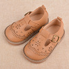 Children's footwear for princess for leather shoes, soft sole, western style