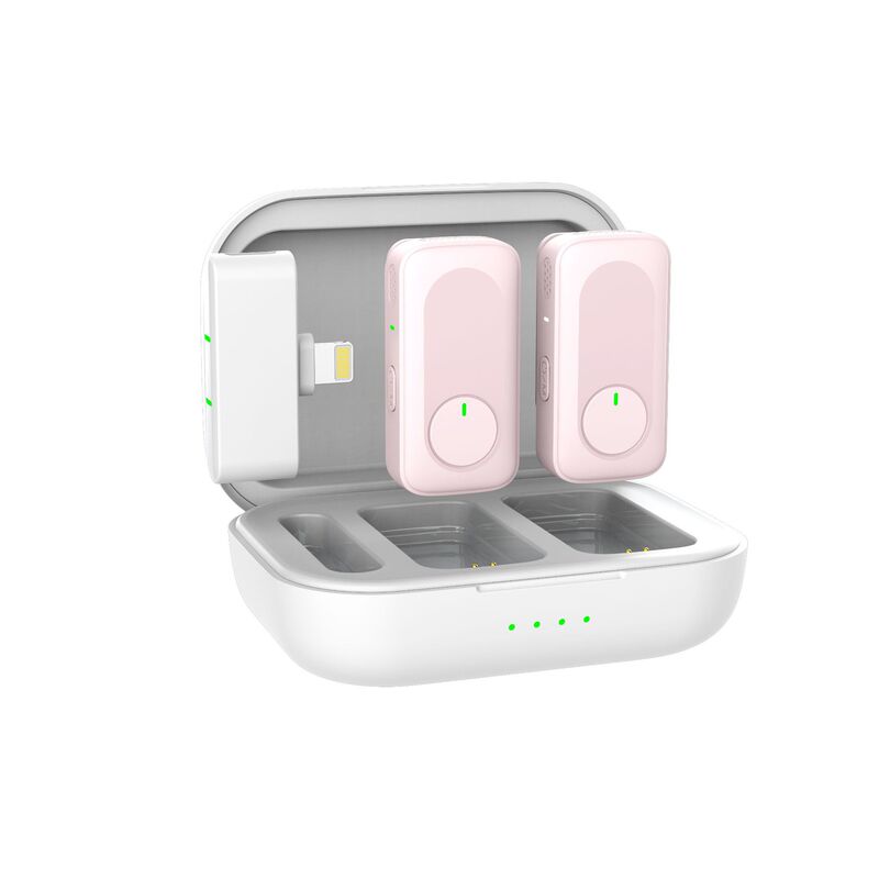 新しい K16 ワイヤレスラベリアマイク、ワイヤレスマイク付き、1 対 2 屋外ライブブロードキャストノイズリダクション録音ラジオワイヤレスマイク|undefined