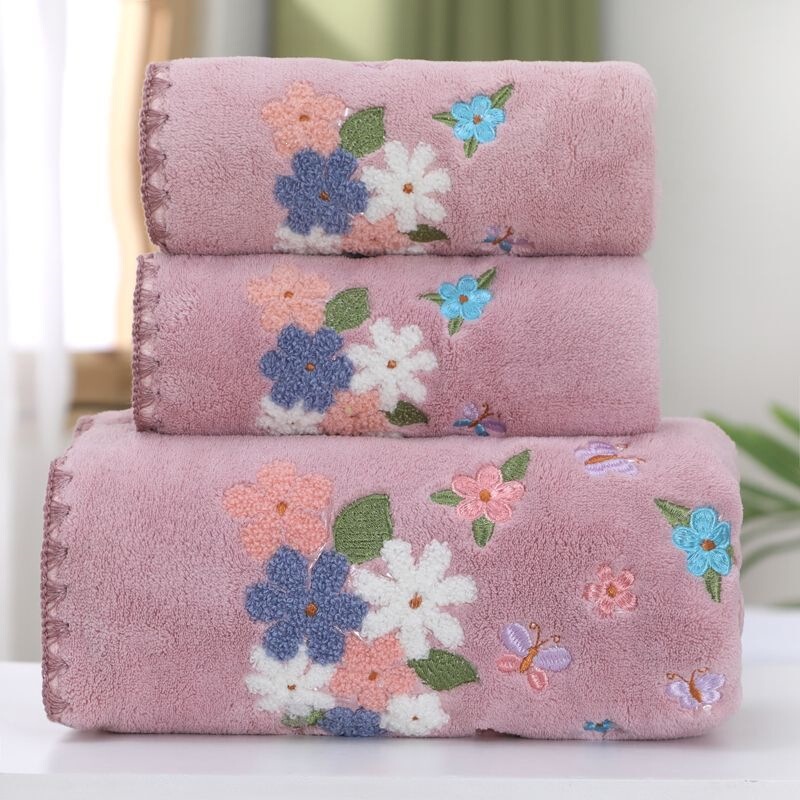 High-end family pack A-grade coral fleece towel, soft, absorbent, quick-drying, suitable for men and women, couples' face towel, double-sided fleece 100% High-end family pack A-grade coral fleece towel, soft, absorbent, quick-drying, suitable for men and women, couples' face towel, double-sided fleece 100%