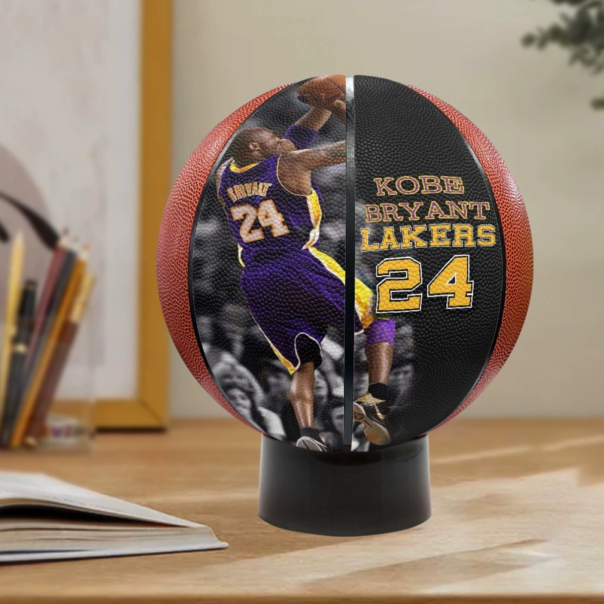 Новый товар Kobe Curry Баскетбольный узор печать Мульти -стиль формат № 5 2 -штуки полная -печать мяч