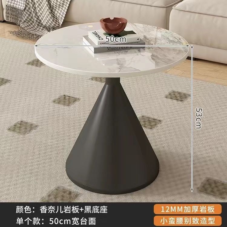 블랙 베이스 50 샤넬(두꺼워진) 사이드 테이블