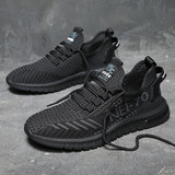 Очень большой размер, новинка 2026 года, летняя повседневная спортивная обувь, мужская дышащая трикотажная обувь, сетчатая обувь, модная мужская обувь 48