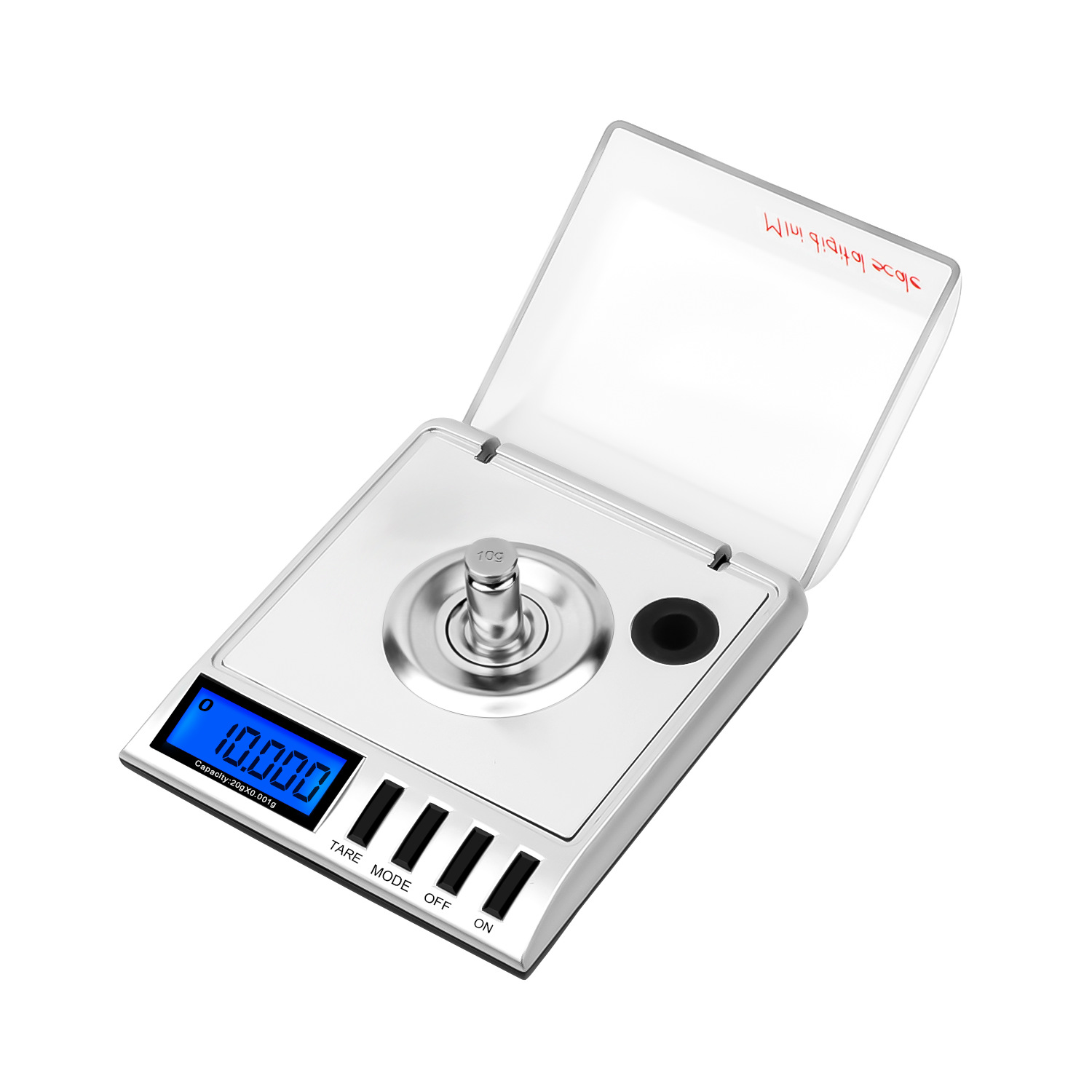 30G珠宝秤 20G/0.001 钻石称 小电子天平 随身携带口袋称