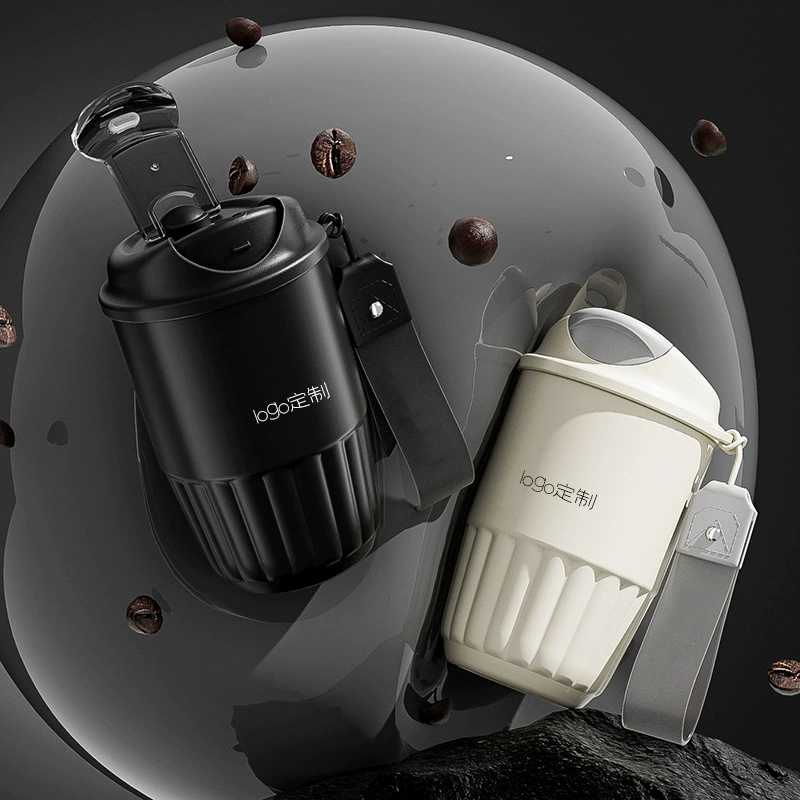 Новая чашка кофе из нержавеющей стали 316 сопровождает керамические чашки изоляции для мужчин и женщин с высоким содержанием воды чашки портативные чашки на заказ