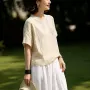 夏季圆领生态短袖t恤