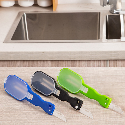 Fish scale brush, household scale scraper, fish scale planer, kitchen gadgets, three colors