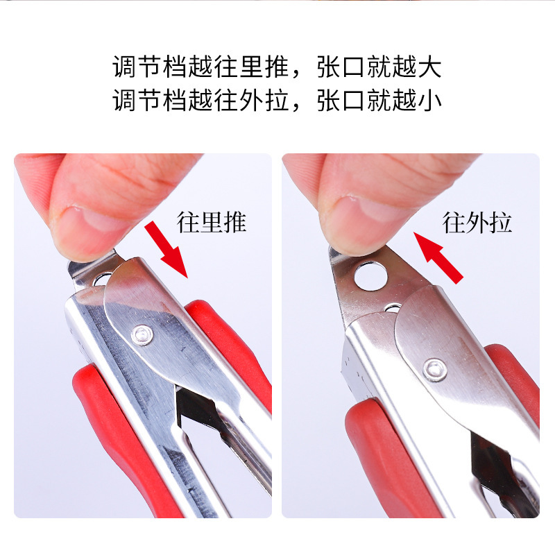 Cocina clip de comida de acero inoxidable para el hogar clip de barbacoa coreano clip de pan multifunción clip de buffet