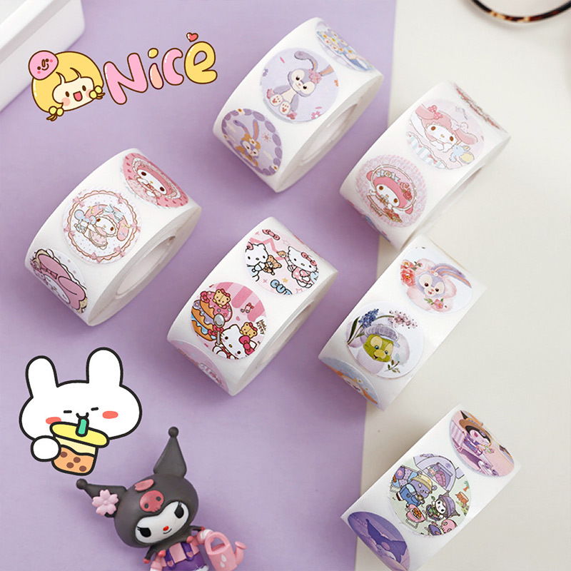 Cartoon Sanrio stickers, cute stickers for kids
