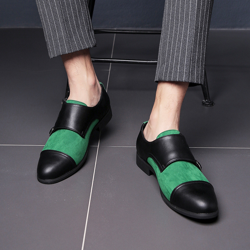 국경 간 플러스 사이즈 가죽 신발 남자 38-48 사이즈 대외 무역 봄과 가을 슬립-게으른 캐주얼 가죽 신발 유럽 역 남성 신발