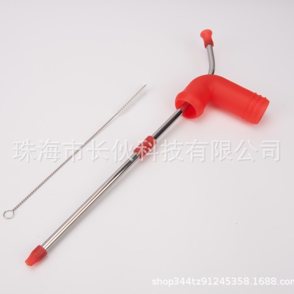 Regular Splicing Beverage Diverter Beer Snorkel Plastic Beverage Promotion Drink Party Props