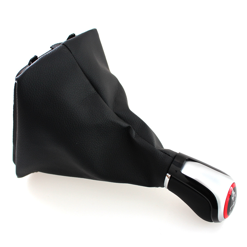 Gear Handle Customization Suitable for Skoda Octavia A5 A6 Car Gear Head Shift Handball Dust Cover Accessories