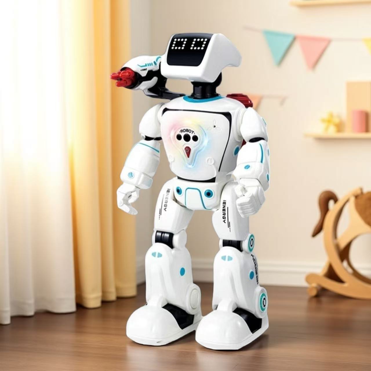 Transfronteriza popular control remoto inducción diálogo inteligente pregunta interactiva y respuesta robot niños programación educativa ciencia Juguetes